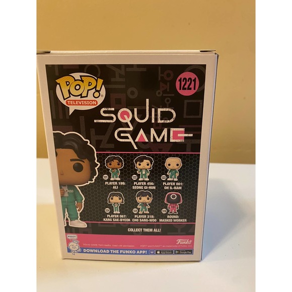 Squid Game Funko Pop " ALI" Vinyl Figure. NIB - Picture 3 of 4